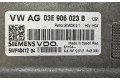 Блок управления двигателя 03E906023B, 5WP4041204   Skoda Fabia Mk2 (5J)