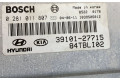 Блок управления двигателя 3910127715, 0281011807 Hyundai Getz