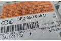 Блок управления надувных подушек 8P0959655D, 0285001700   Audi A3 S3 8P   для двигателя BKD