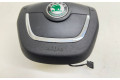 Подушка безопасности водителя 1Z0880201AK Skoda Octavia Mk2 (1Z)