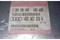 Блок управления АБС 4D0907379N, 0265109045   Audi A8 S8 D2 4D
