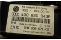 Блок управления климат-контролем 4D0820043P, 5HB00807102 Audi A8 S8 D2 4D
