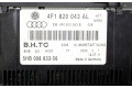 Блок управления климат-контролем 4F1820043AL, 4F0910043B Audi A6 S6 C6 4F