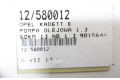 Čerpadlo oleje 90156447, 90156447 Opel Kadett E 13