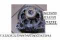 Генератор 9645907580, VALEOCL15   Citroen C8 0.0     