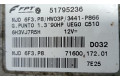 Řídící jednotka 51795236   Fiat Punto (199) 2007