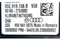 Блок управления климат-контролем 85E919158B Audi e-tron