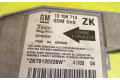 Блок подушек безопасности 13158713ZK, 13158713 Opel Meriva A