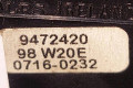 Блок управления климат-контролем 9472420, 07160232   Volvo S80