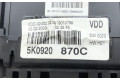 Панель приборов 5K0920870C, A2C53345492 Volkswagen Golf VI