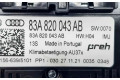 Блок управления климат-контролем 83A820043AB Audi A1