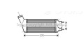Интеркулер 384G4, 21401987 Citroen C4 I