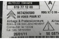 Блок подушек безопасности 9674290580, 619771200   Citroen C5