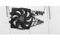Вентилятор радиатора Alfa Romeo Mito 1.3