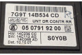 Блок комфорта 7G9T14B534CD, 0507919200   Volvo XC70   