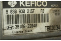 Блок управления двигателем Блок управления 9030930215F, 3910622040 Hyundai Getz