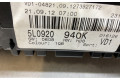 Панель приборов 5L0920940K   Skoda Yeti (5L)       