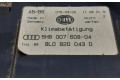 Блок управления климат-контролем 8L0820043D Audi A3 S3 8L