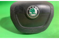 Подушка безопасности водителя 5J0880201K, 5J0880201K   Skoda Fabia Mk2 (5J)