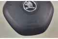 Подушка безопасности водителя 5E0880201 Skoda Octavia Mk3 (5E)