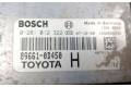 Блок управления двигателя 0281012322 Toyota Yaris