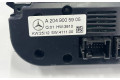 Блок управления климат-контролем A2049005905, SW411100   Mercedes-Benz CLS C218 X218