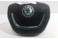 Подушка безопасности водителя 62218052B, 1T30E0PGBD Skoda Octavia Mk2 (1Z)