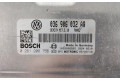 Блок управления двигателя 036906032AQ, 0261208752   Volkswagen Caddy