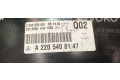 Přístrojová deska  Mercedes-Benz S W220  2205408147  