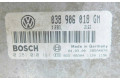 Комплект блоков управления 038906018GM   Skoda Octavia Mk1 (1U)