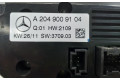 Блок управления климат-контролем A2049009104   Mercedes-Benz GLK (X204)