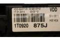 Панель приборов 1T0920875J, 1T0920875J Volkswagen Touran II
