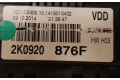 Панель приборов 2K0920876F, 2K0920876F Volkswagen Caddy