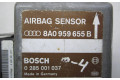 Блок подушек безопасности 8A0959655B, 0285001037   Audi 80 90 S2 B4