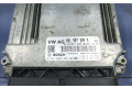 Блок управления двигателем ECU 04L907309M, 04L907309M Volkswagen PASSAT B7 USA