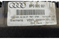 Панель приборов 8P0920931 Audi A3 S3 A3 Sportback 8P