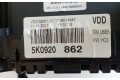 Панель приборов 5K0920882X, 5K09208620 Volkswagen Golf VI
