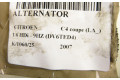 Генератор 9646321880, 9646321880 Citroen C4 I