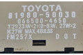 Pojistková skříňka 8198050030, 0665004650 Toyota Land Cruiser (J120) 2004