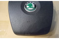 Подушка безопасности водителя 5J0880201D, 001TV02A7TAX Skoda Fabia Mk2 (5J)