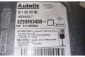 Блок подушек безопасности 8200963406, 611023300   Renault Clio III