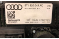Блок управления климат-контролем 8T1820043AQ, 8T1820043AQ Audi Q5 SQ5