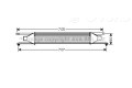 Интеркулер 55702237, 55702237 Fiat Grande Punto