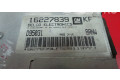 Блок управления двигателя 16227839, 38553   Opel Tigra A