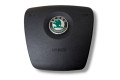 Подушка безопасности водителя 5J0880201D Skoda Fabia Mk2 (5J)