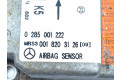 Блок подушек безопасности A0285001222, 0285001222 Mercedes-Benz A W168