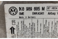 Блок подушек безопасности 1K0909605M Skoda Octavia Mk2 (1Z)