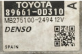 Řídící jednotka 89661-0D310, 89661-0D310 Toyota Yaris 2005