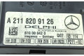Turbodmychadlo Блок управления сигнализации A2118209126, 510080420 Mercedes-Benz SLK R171 272963