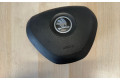 Подушка безопасности водителя 5E0880201A Skoda Octavia Mk3 (5E)
